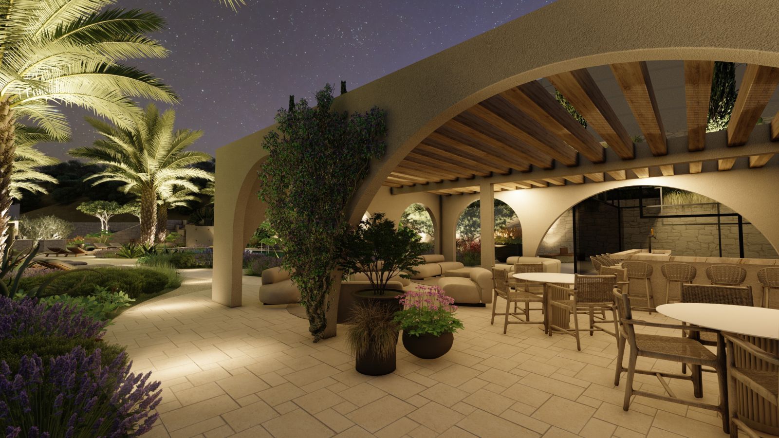 12 outdoor living space